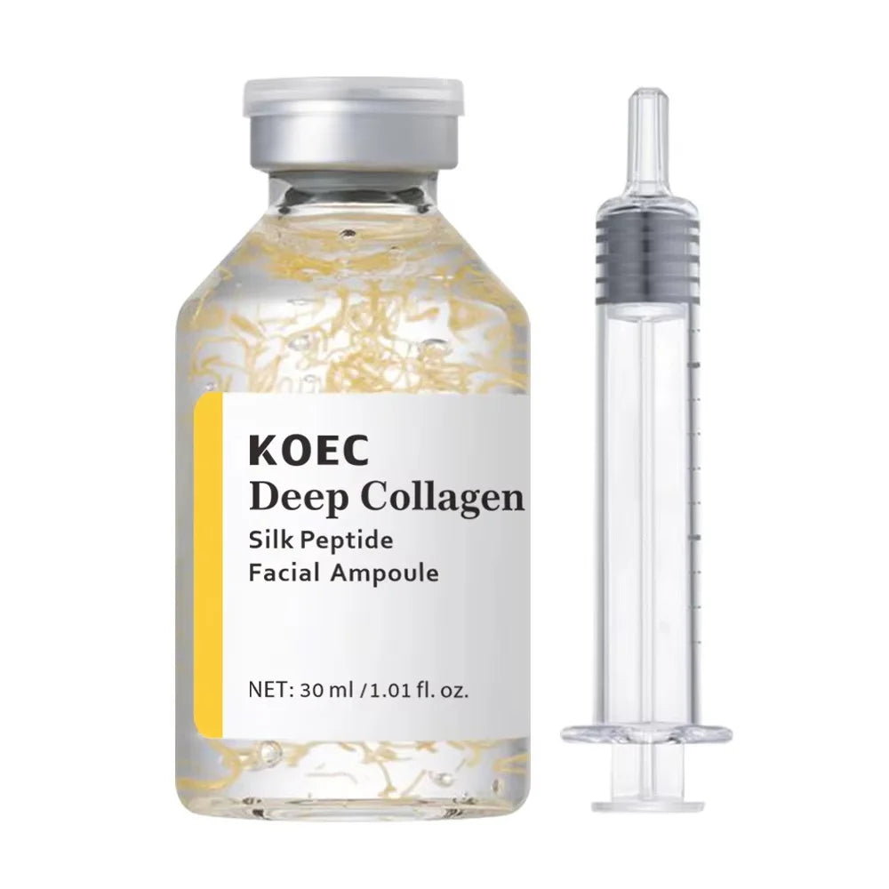 Ampolla Intensiva de Péptidos para Lifting Facial, Colágeno Profundo, Sérum Hidratante Reafirmante, Piel de Cristal, Hidratación y Reafirmación, Cuidado Facial Coreano