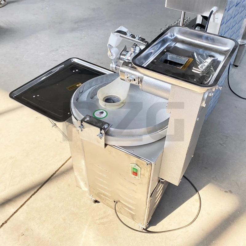 Divisora y Boleadora Automática de Masa para Panadería, Máquina para Hacer Bolas de Masa y Máquina para Cortar y Enrollar Masa