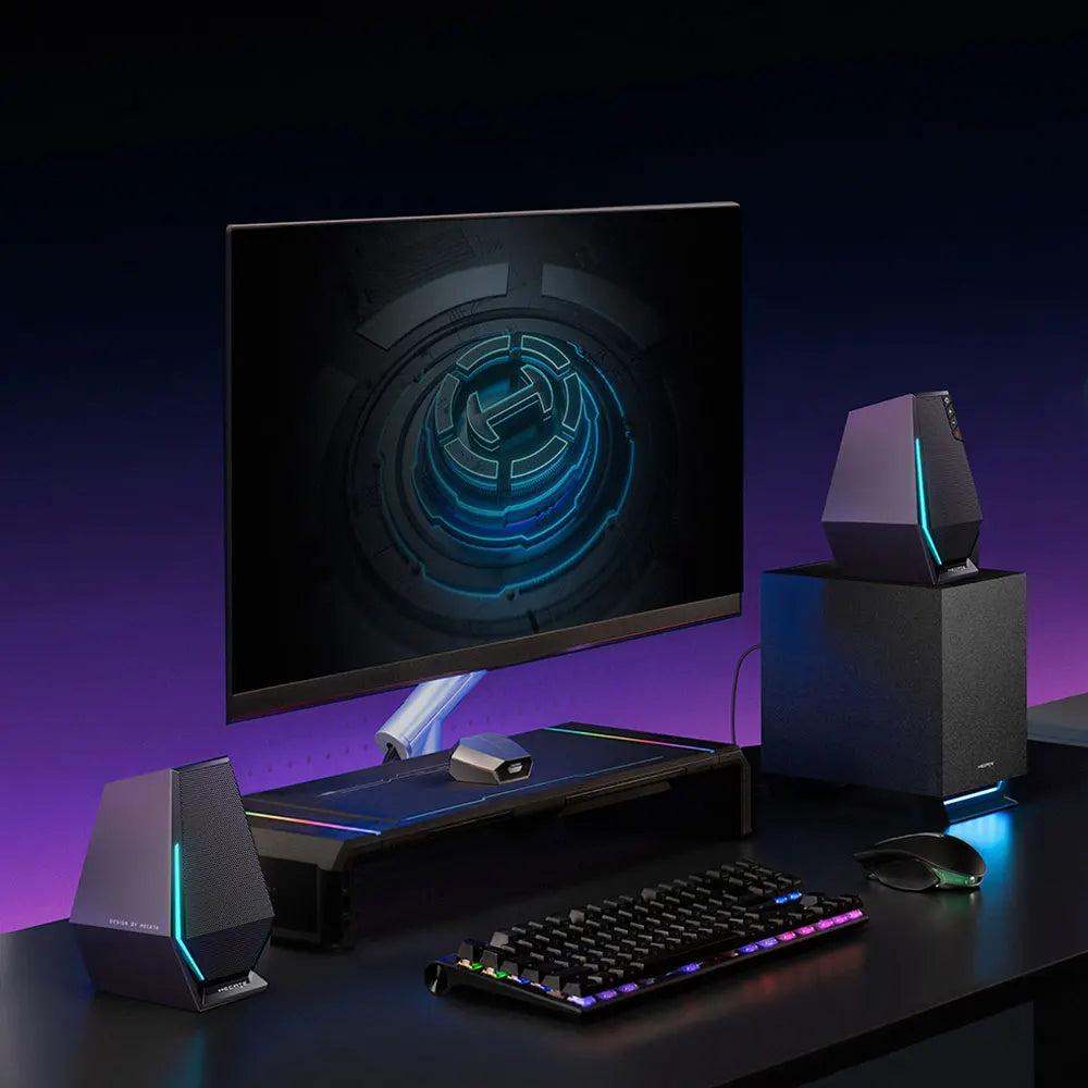 Caja de Sonido con Subwoofer para PC Edifier G1500 Max - Lotes de Alimentación con 30W RMS y Bluetooth 5.3