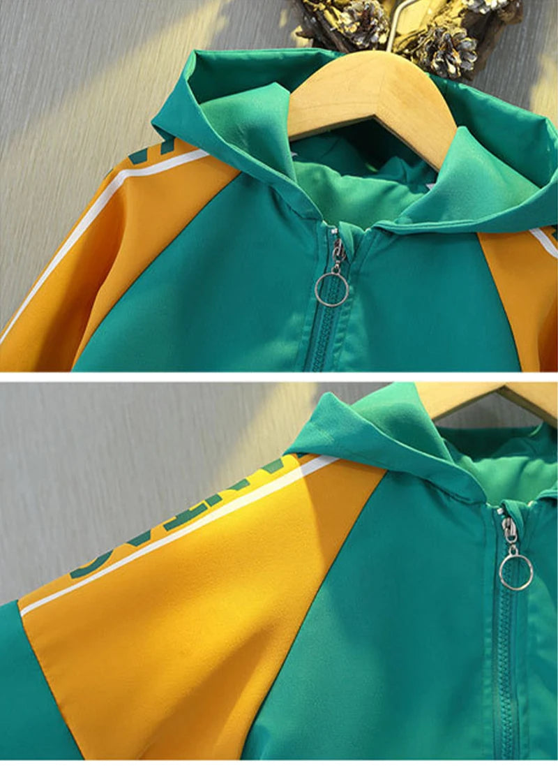 Abrigo para bebés, moda de primavera y otoño, uniforme de béisbol para niños, regalo de cumpleaños, chaqueta deportiva, ropa de abrigo para niños de 2 a 7 años
