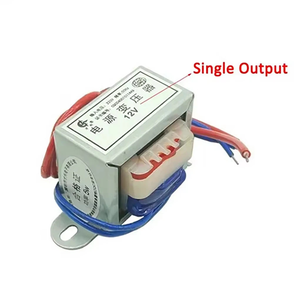 Transformador de Potencia, Entrada CA 220V 50HZ, Salida CA 6V 9V 12V 15V 18V 24V 30V 36V 48V, Monofásico, 2 Cables, 30W 25W 20W 15W 10W 8W 5W 3W 1W