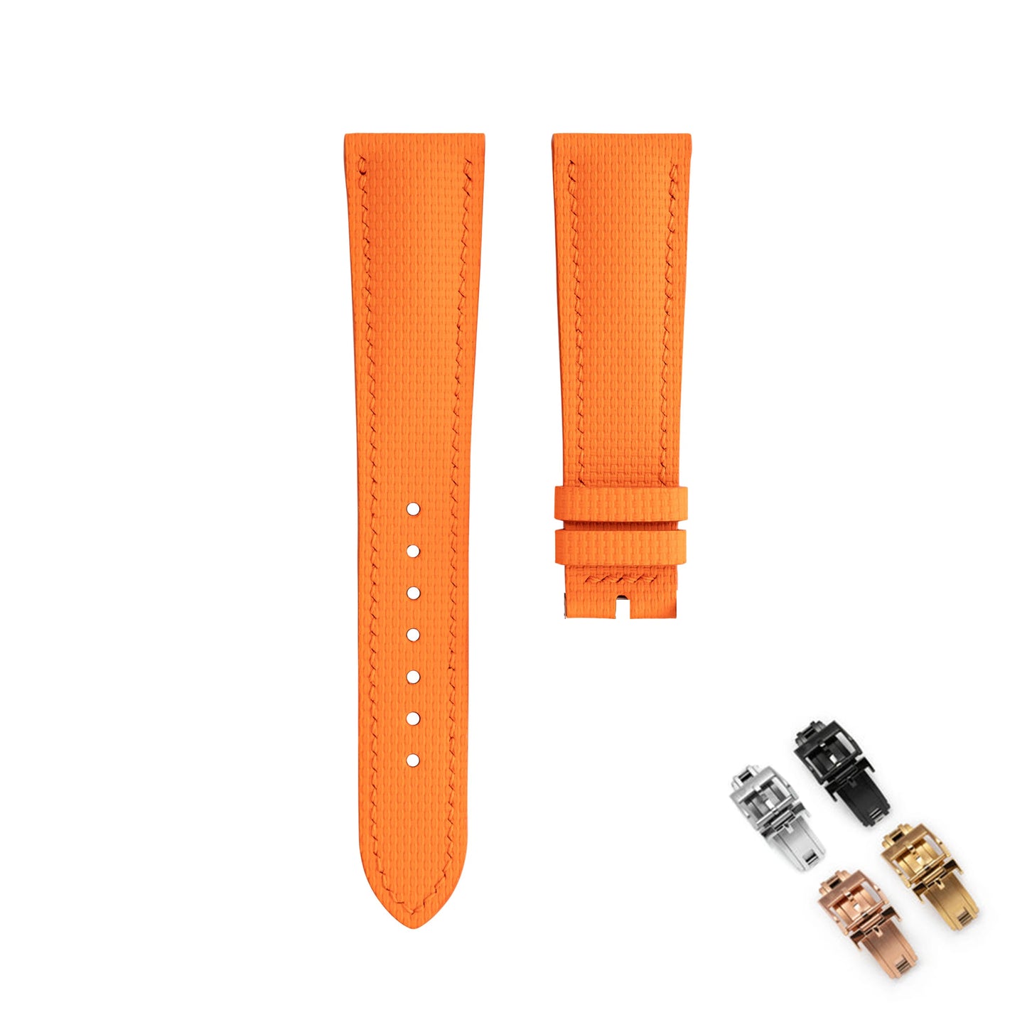 Correa de reloj de goma FKM de 18mm, 19mm, 20mm, 21mm y 22mm, compatible con Omega Seamaster 150 Omega Speedmaster Swatch