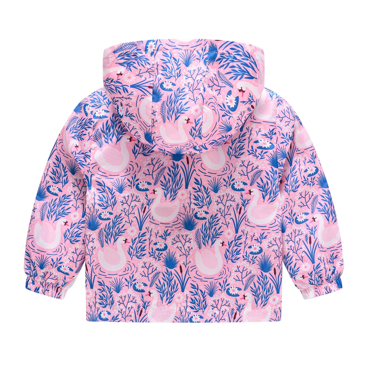 Chaqueta impermeable con capucha para niños y niñas, cortavientos con cremallera y estampado de dinosaurio de dibujos animados, a la moda, novedad