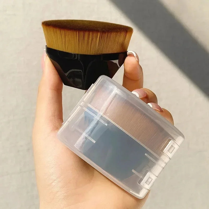 Nuevo Pincel de Maquillaje Mágico, Brocha para Polvo Facial, Brochas para Rubor, Brocha Profesional Portátil para Base de Maquillaje, Brocha Grande para Cosméticos, Brocha Suave para Base