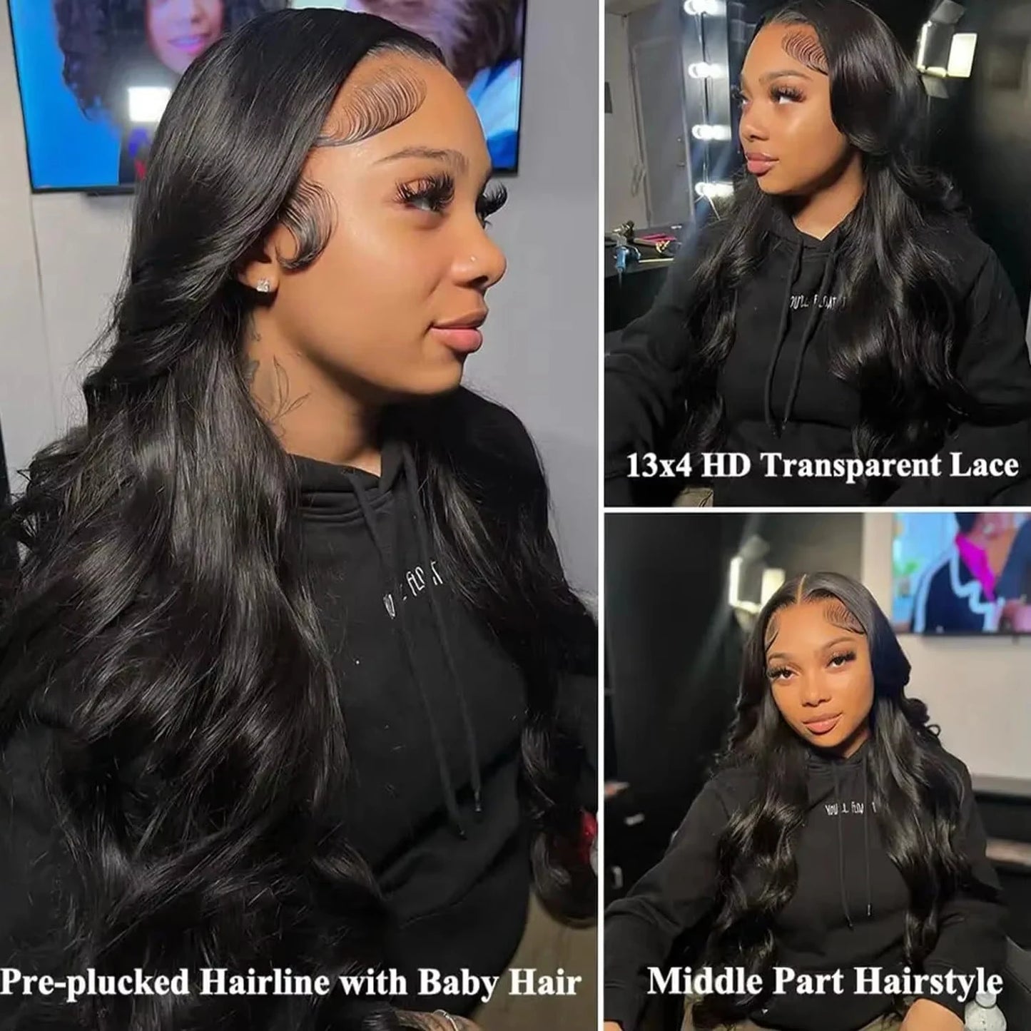 Pelucas de cabello humano ondulado de 30 y 40 pulgadas, peluca con malla Frontal 13x6 Hd, pelucas frontales de encaje 13x4, peluca con cierre de encaje 4x4 5x5 para mujeres