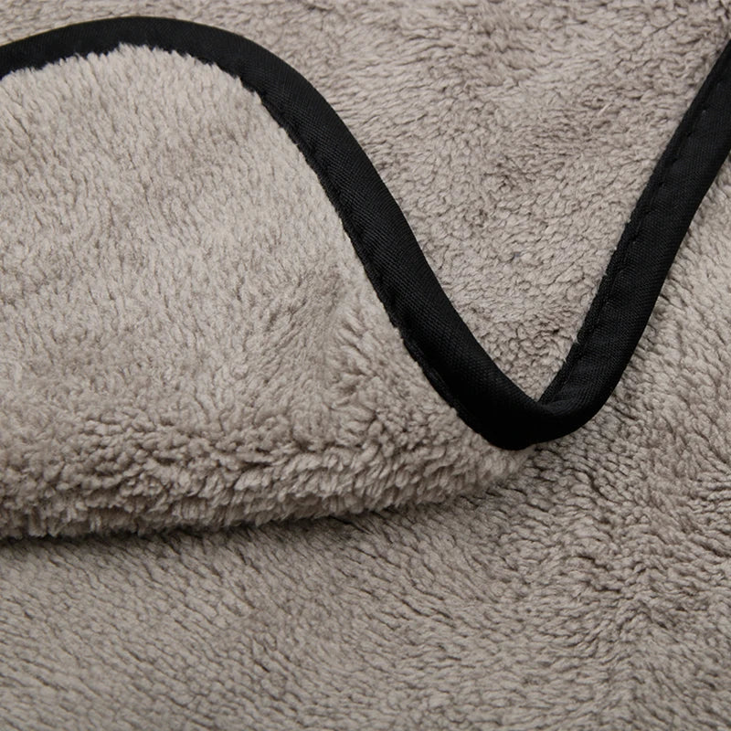SEAMETAL-Toalla de microfibra para lavado de coche, paño de dobladillo de limpieza automática de secado rápido, Trapos de súper absorción, accesorios de lavado