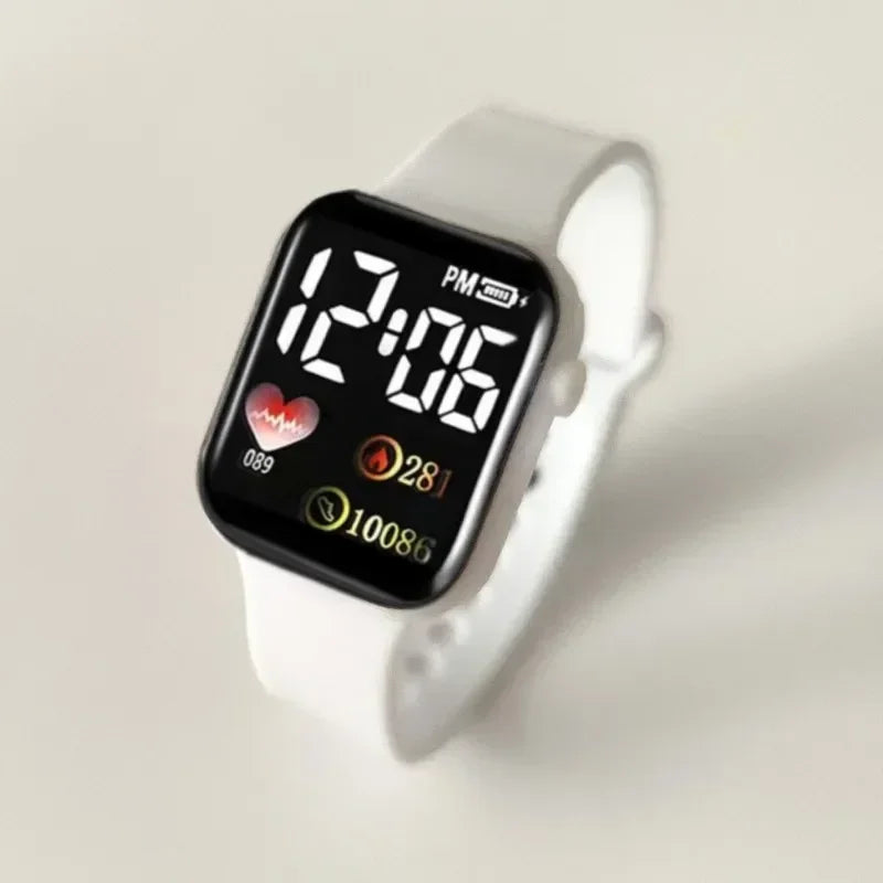 Reloj Electrónico LED 2026, Reloj Deportivo Digital a Prueba de Agua, Reloj de Pulsera Informal de Moda para Estudiantes, Uso Diario y al Aire Libre, Reloj para Mujer
