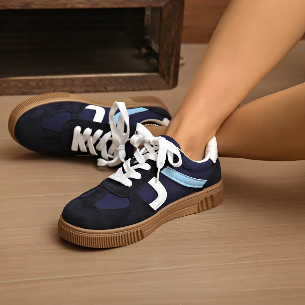 Zapatillas Deportivas Planas para Mujer, Oferta, Colores Variados, Primavera Otoño, Nuevo Estilo, Casuales, para Estudiantes, Suela de Goma