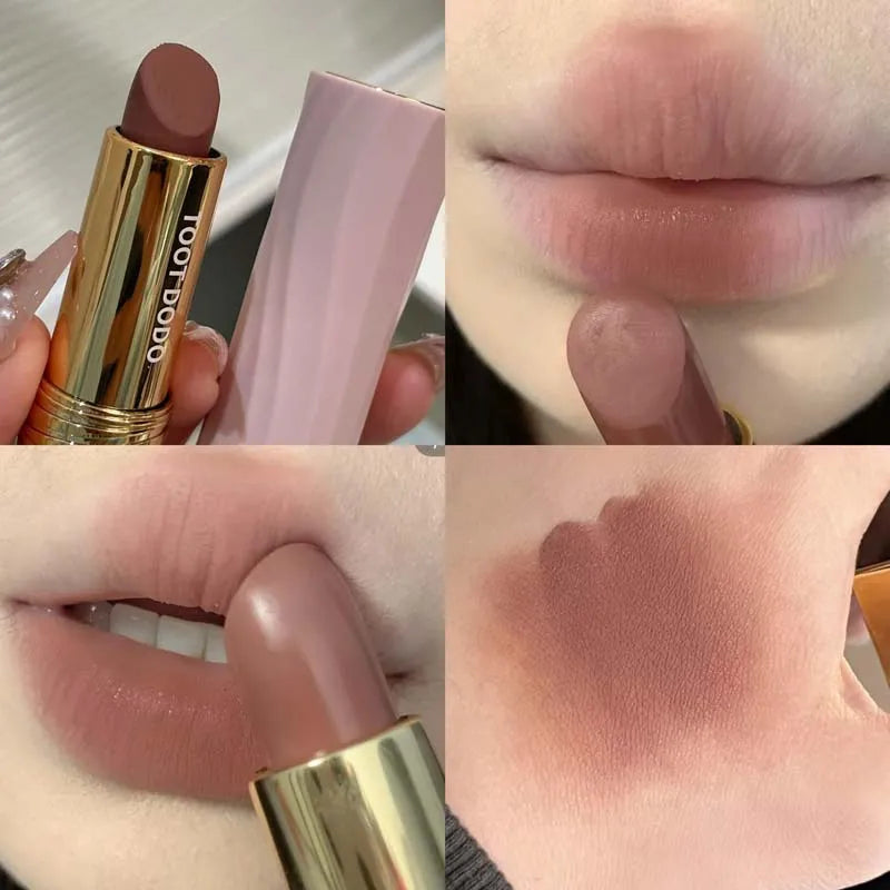 Toot Dodo - Lápiz Labial Mate Elegante, Sedoso, Suave, No Reseca, Larga Duración, Asequible, Maquillaje Diario