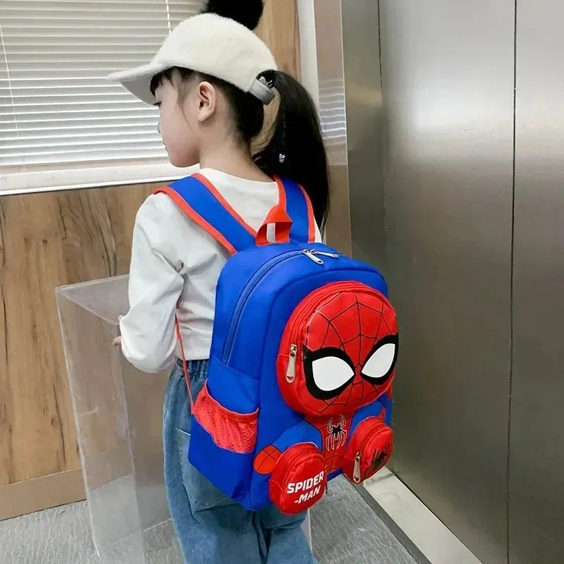 Mochila Escolar de Moda con Dibujos Animados, Impermeable, Ligera, de Gran Capacidad, para Niños