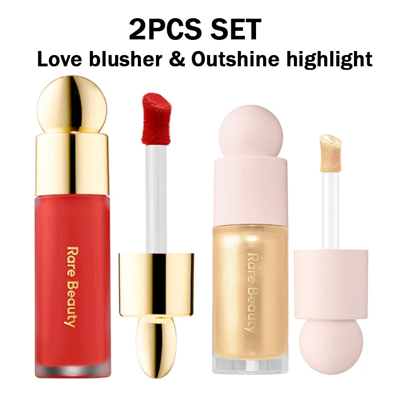 Rubor Líquido Soft Pinch de Rare Beauty, Tonos Hope, Love, Virtue, Happy, Wonder, Worth, Acabado Sedoso y Suave, Larga Duración, Maquillaje Voluminizador