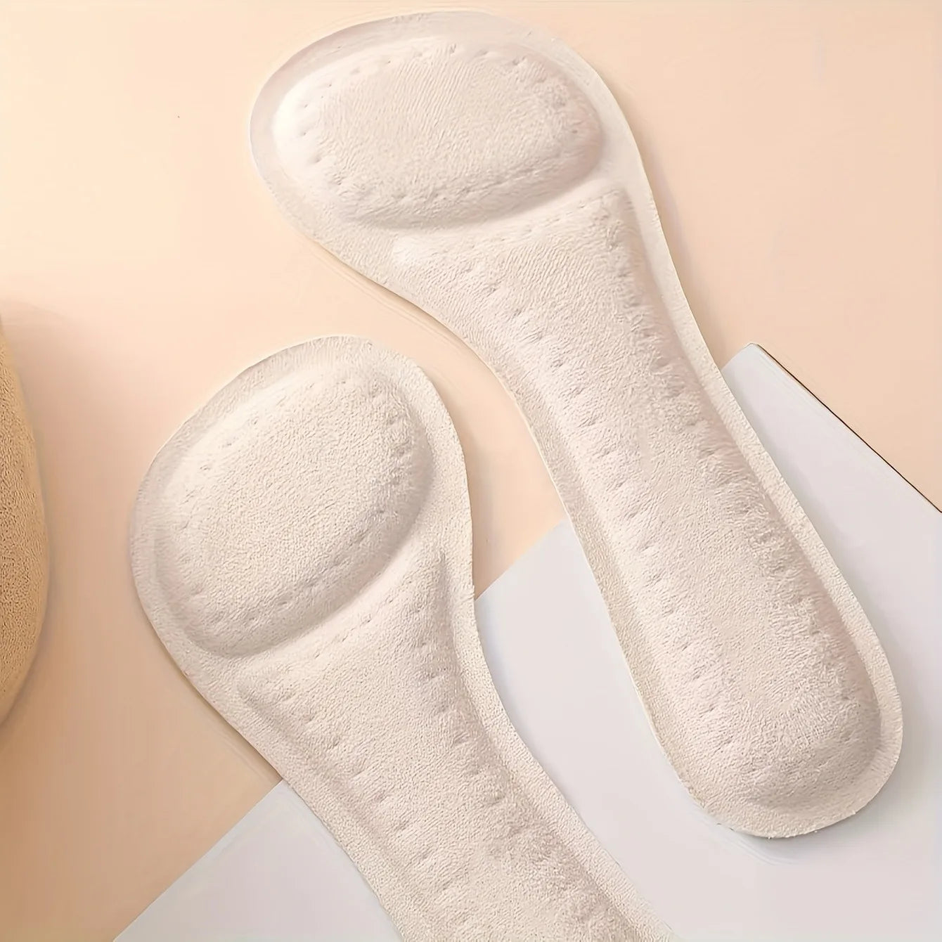 1 par de plantillas antideslizantes que absorben los golpes para mujer |   Cojines de zapatos autoadhesivos suaves con control de olores para tacones altos y bombas