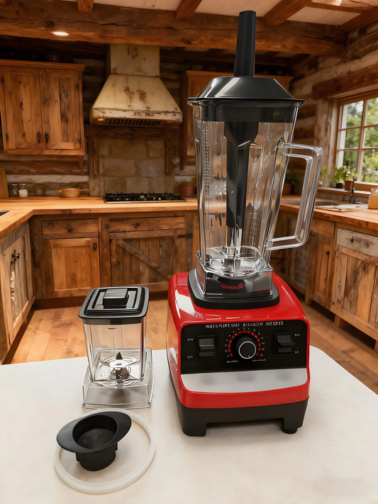 Licuadora Segura Libre de BPA con Vaso – Ideal para Smoothies y Bebidas, Incluye 6 Herramientas Útiles