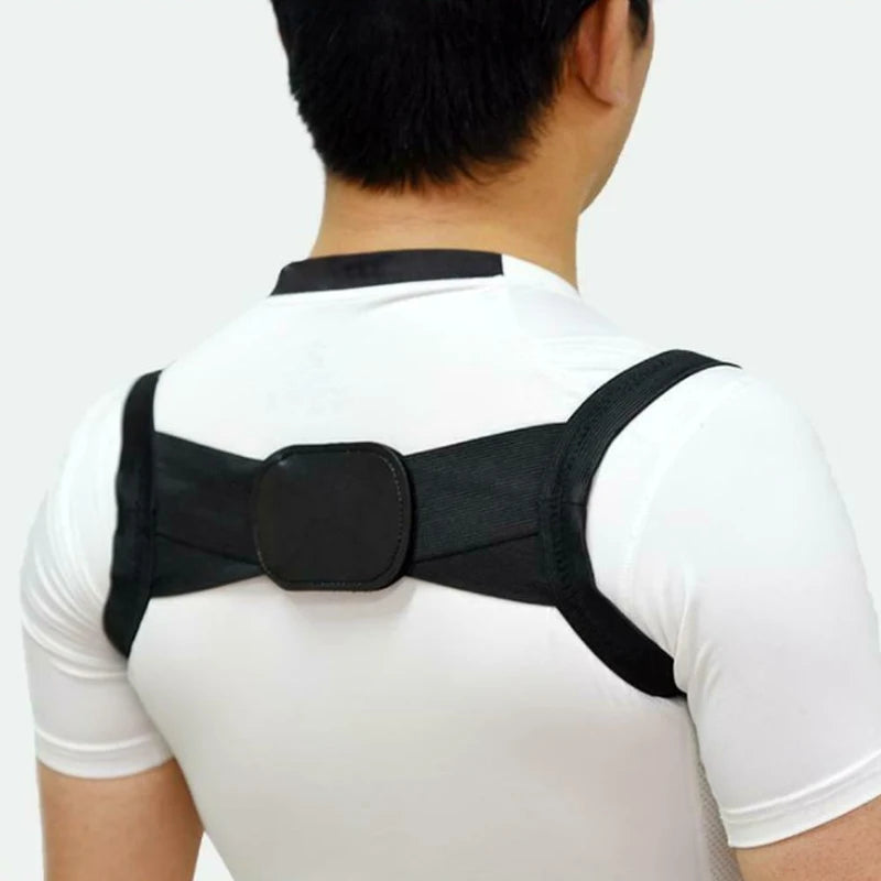 Corrector de postura para espalda, cómodo alisador de espalda vertical, adecuado para Lumbar joroba