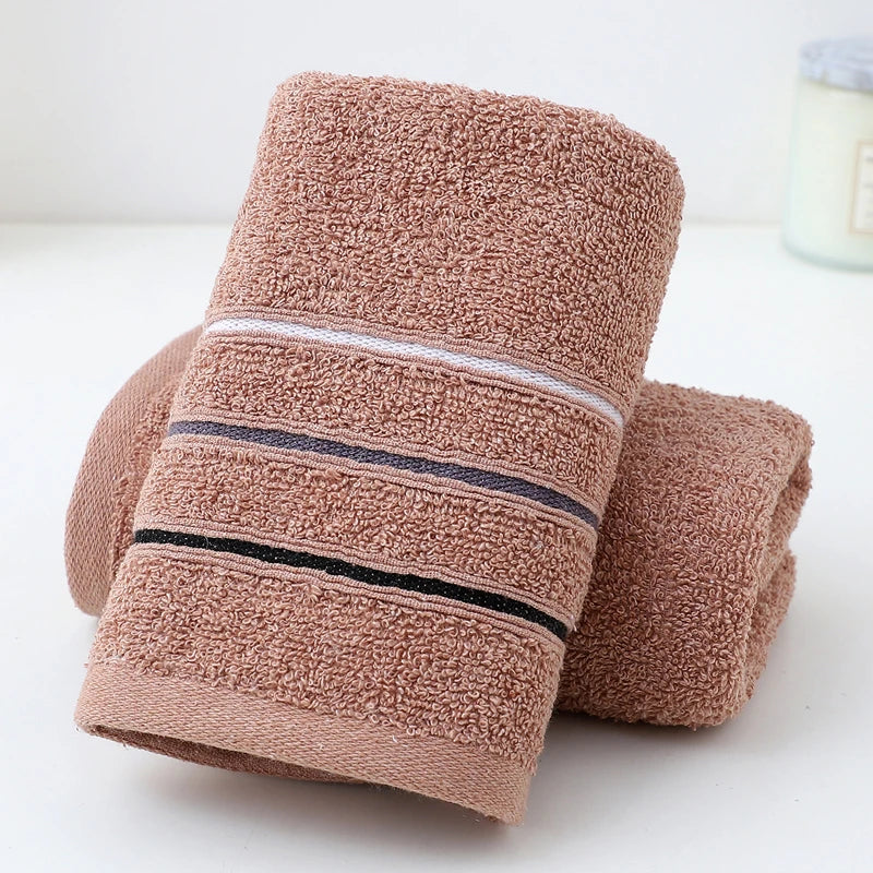 Paquete de 1 Toalla Absorbente Suave de Primera Calidad - Adecuada para Uso Doméstico, Toallas de Baño y Toallas Faciales en una Variedad de Colores.