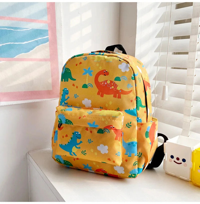 Mochila para niños pequeños, mochila preescolar ligera con bonitos dibujos, mochila de viaje para niño y niña