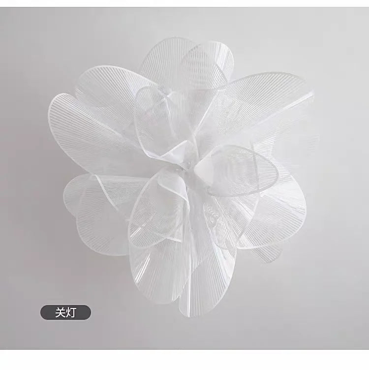 Lámparas de techo clásicas nórdicas, lámpara de diseño moderno de PVC en blanco y negro, iluminación para decoración del hogar y dormitorio, luces colgantes LED para comedor