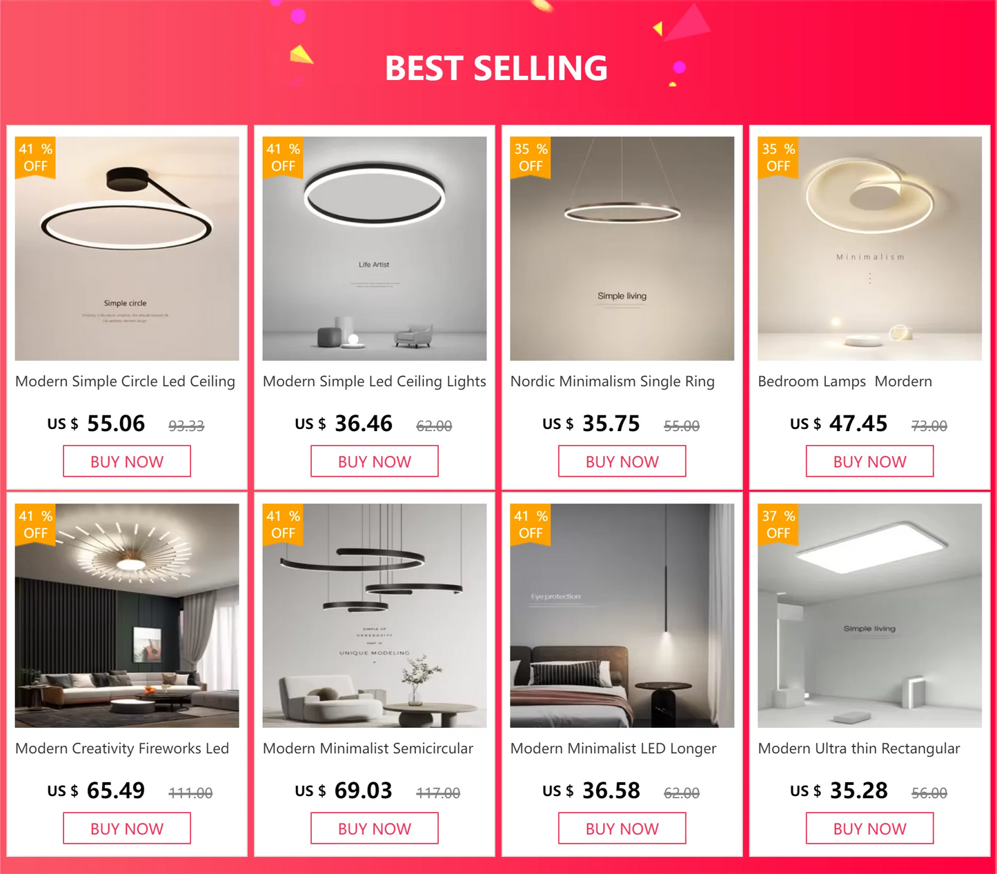 Luces de techo LED redondas modernas para dormitorio Simple, lámparas de estudio para sala de estar, iluminación interior, decoración del hogar, accesorios de lámpara brillante