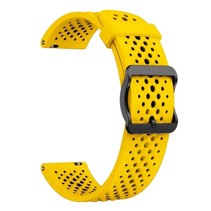 Correa de 22mm para Garmin Forerunner 570 47mm 265 255 M correa de reloj para Garmin Venu 3/Vivoactive 4 pulsera deportiva de silicona transpirable