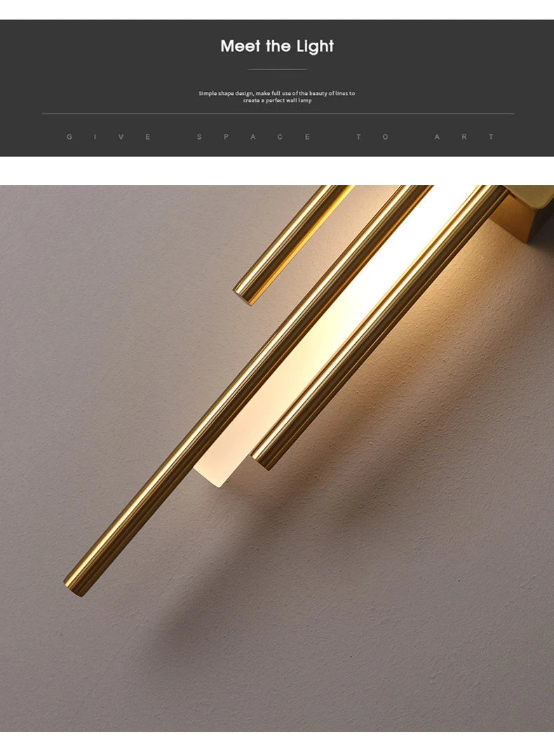 Lámpara de pared LED moderna, iluminación interior, apliques de pared para baño, accesorio de iluminación para sala de estar, pasillo, decoración de dormitorio, luces de pared