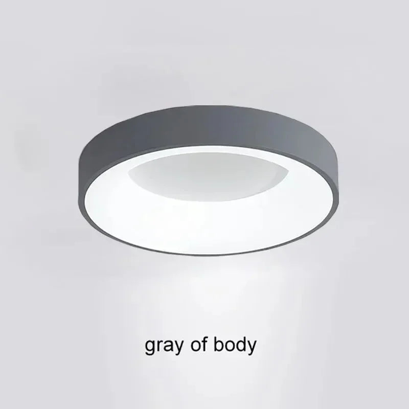 Lámpara de Techo LED de 30/40/50 cm, Lámpara de Iluminación para Dormitorio, Control Remoto, Lámpara Redonda para Sala de Estar, Comedor, Decoración del Hogar, Lámparas de Lujo