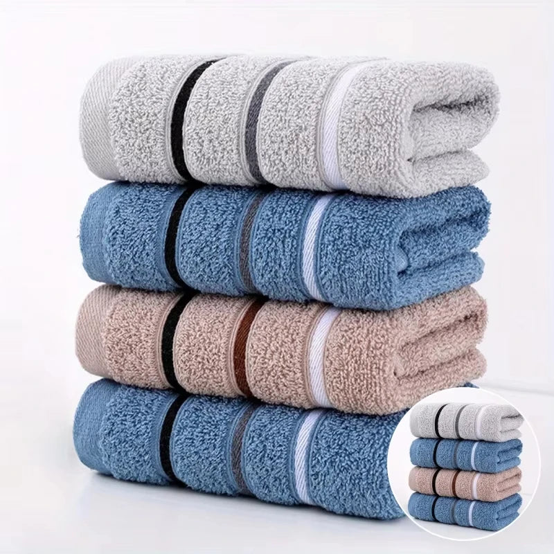 Paquete de 1 Toalla Absorbente Suave de Primera Calidad - Adecuada para Uso Doméstico, Toallas de Baño y Toallas Faciales en una Variedad de Colores.