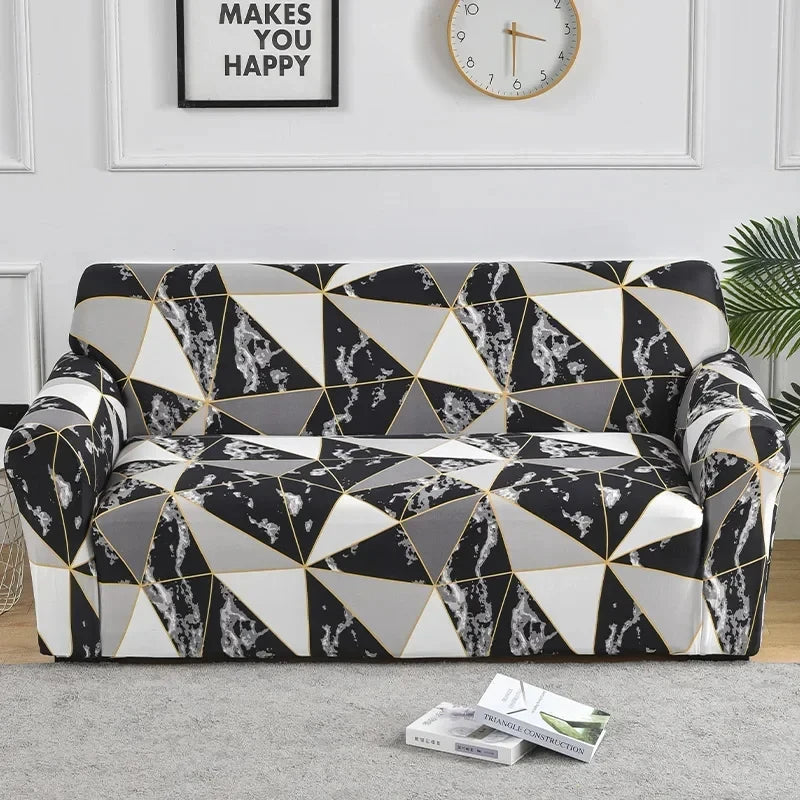 Funda de sofá elástica con estampado de flores, funda de sofá de LICRA antisuciedad, Protector de muebles para dormitorio, oficina, sala de estar, decoración del hogar, 1 ud.