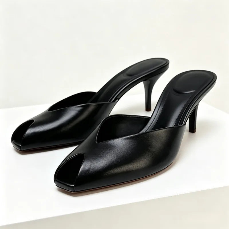 Zapatillas doradas para Mujer, Sandalias deslizantes sexis con punta abierta, tacones altos finos elegantes para Mujer, zapatos De diseñador De lujo, Sandalias De Mujer