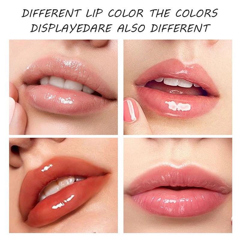 Bálsamo Labial de Fresa, 1/4 Piezas, Hidratante de Larga Duración, Repara y Humecta, Lápiz Labial Rojo con Diseño de Frutas, Cuidado Labial para Labios Secos, Cosméticos