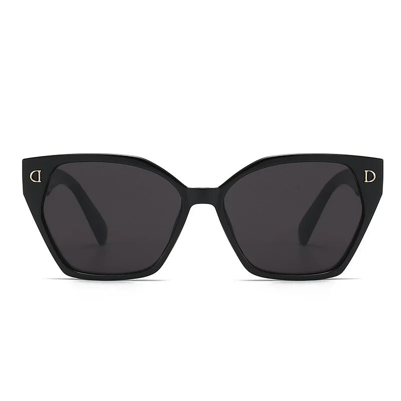 Nuevas gafas de sol de marca de lujo a la moda para mujer, gafas de sol elegantes con forma de ojo de gato para hombre, gafas de sol glamurosas para mujer, gafas de sol de moda para mujer