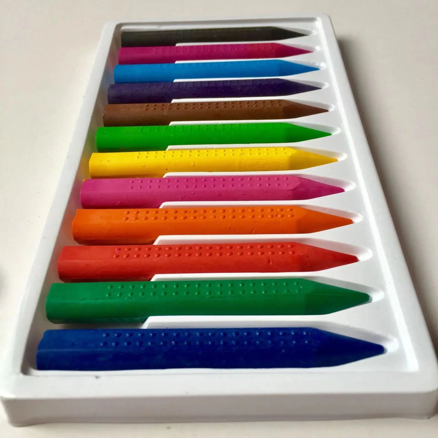 Crayón de cera de 12 colores, no se sucia las manos, crayones lavables, dibujo, pintura, palos de crayón, crayones de cera de colores, suministro de arte