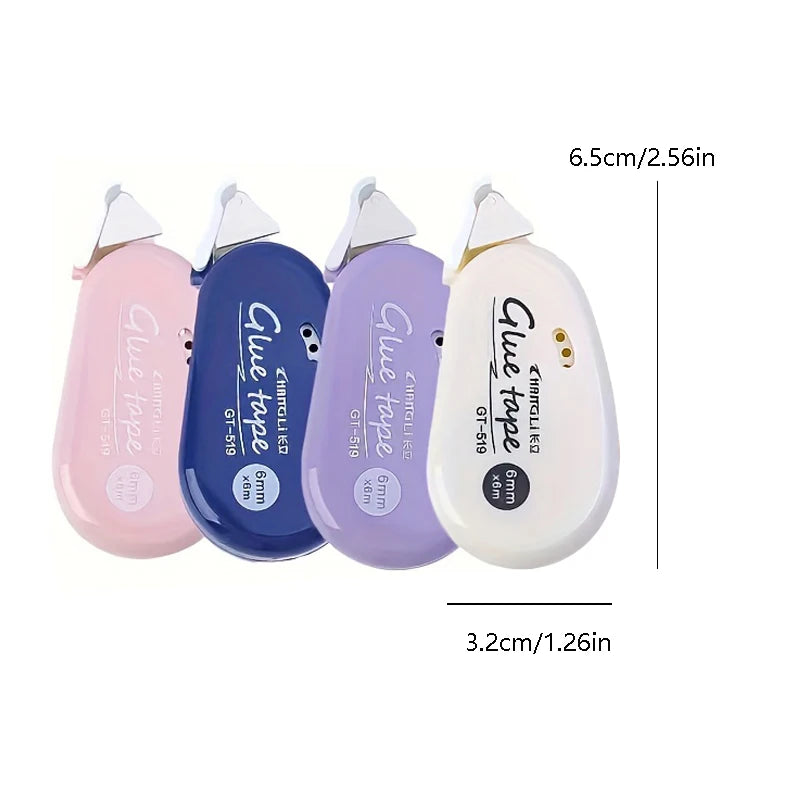 1-4 piezas de cinta adhesiva de doble cara con puntos de pegamento para álbumes de recortes, collages, diarios, manualidades, artículos de papelería escolar