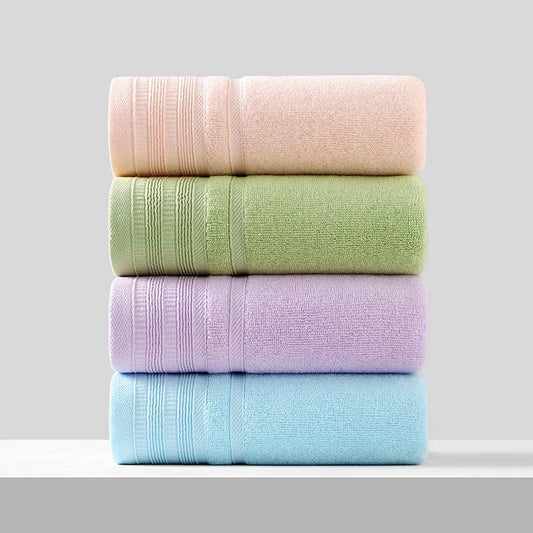 Toalla de Algodón Puro Apta para Uso Doméstico, Absorbe Agua y se Seca Rápidamente, Hermosa y Duradera, Toalla de Ducha Suave