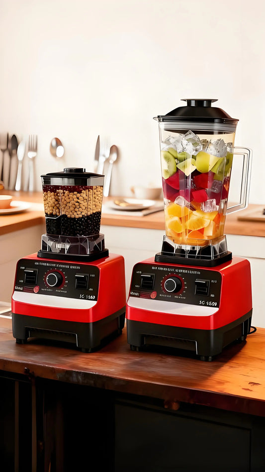 Licuadora Segura Libre de BPA con Vaso – Ideal para Smoothies y Bebidas, Incluye 6 Herramientas Útiles