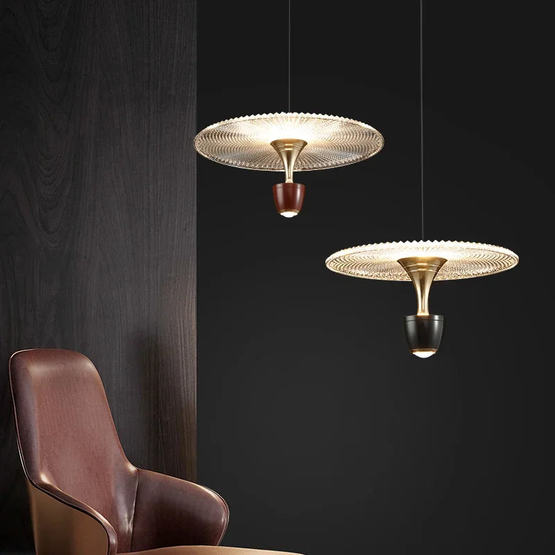 Lámpara de iluminación colgante Led ajustable posmoderna, luces colgantes para dormitorio, comedor, mesita de noche, punto de suspensión, Fixturex