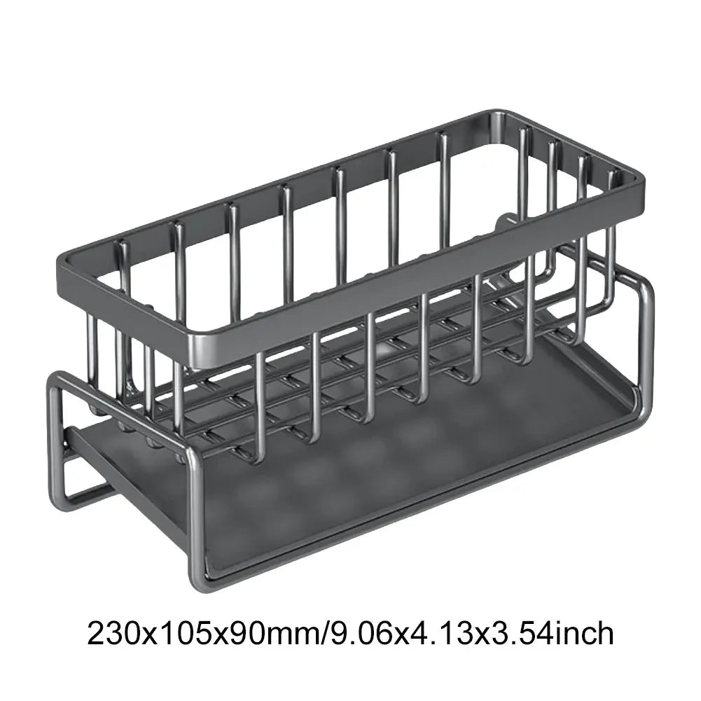 Escurridor de platos ajustable, estante de secado de platos, organizador de platos de cocina con escurridor sobre el fregadero, encimera, soporte de almacenamiento de cubiertos