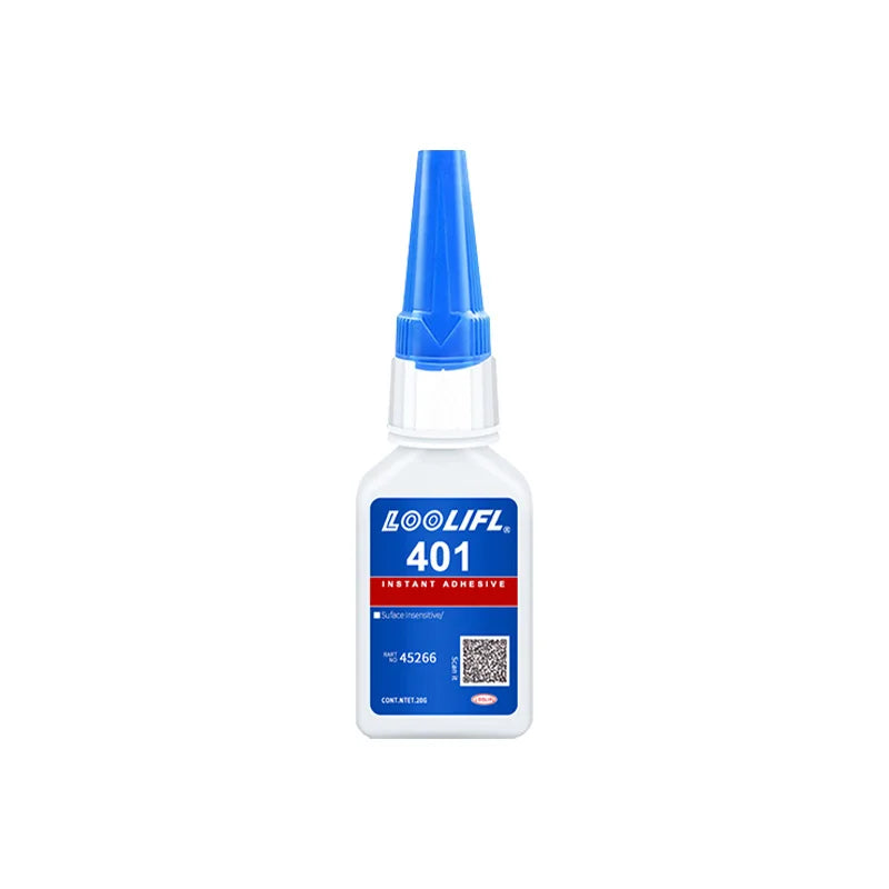 El nuevo y actualizado 401 Superhydroacrilato pegamento, 5 segundos de secado instantáneo, impermeable, buena estabilidad, herramienta de unión completa. Adecuado para madera, plástico, cerámica, metal, caucho, etc.