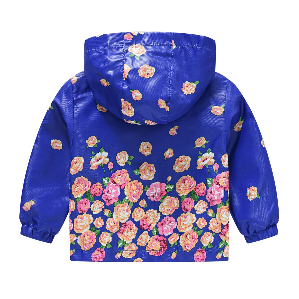 Chaqueta impermeable con capucha para niños y niñas, cortavientos con cremallera y estampado de dinosaurio de dibujos animados, a la moda, novedad