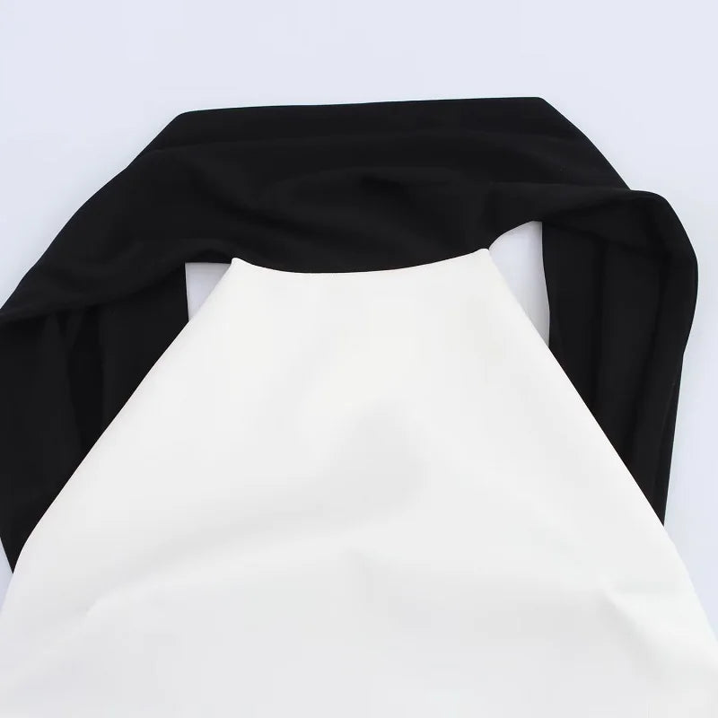 MUJER Vestido corto blanco con espalda descubierta para mujer, vestidos de fiesta elegantes con cuello Halter para mujer, minivestido con hombros descubiertos, novedad en vestidos para mujer