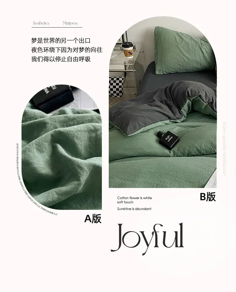 Juegos de edredón de cama, funda nórdica, sábanas con funda de almohada, juego de ropa de cama para cama Queen/King, edredones de cama