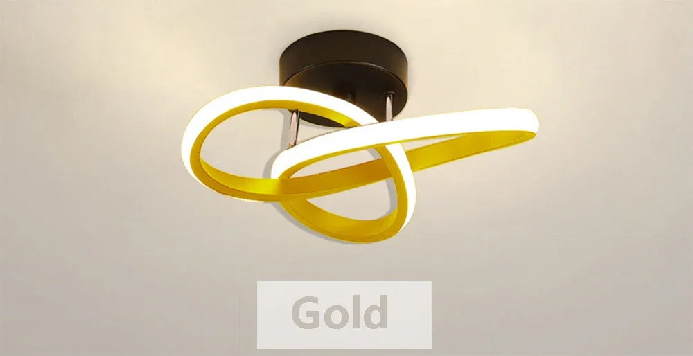 Lámpara de techo LED moderna, lámparas Led para pasillo, escalera, balcón, guardarropa, entrada, pasillo de Hotel, decoración del hogar, brillo de iluminación Led