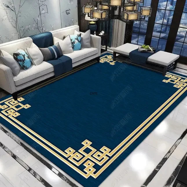 Alfombra moderna y sencilla para el hogar, alfombra para dormitorio, sala de estar, decoración grande para dormitorio, mesas de centro para el hogar, alfombra lavable