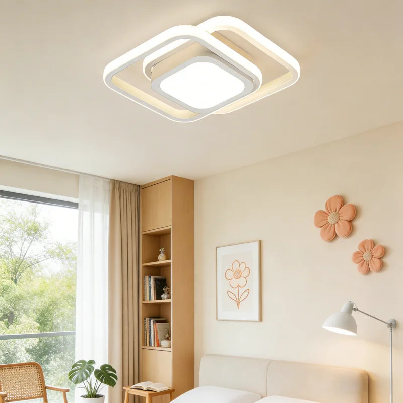 Lámpara de techo LED moderna para sala de estar, dormitorio, guardarropa, pasillo, escalera, luz de techo, decoración interior del hogar, accesorio de iluminación