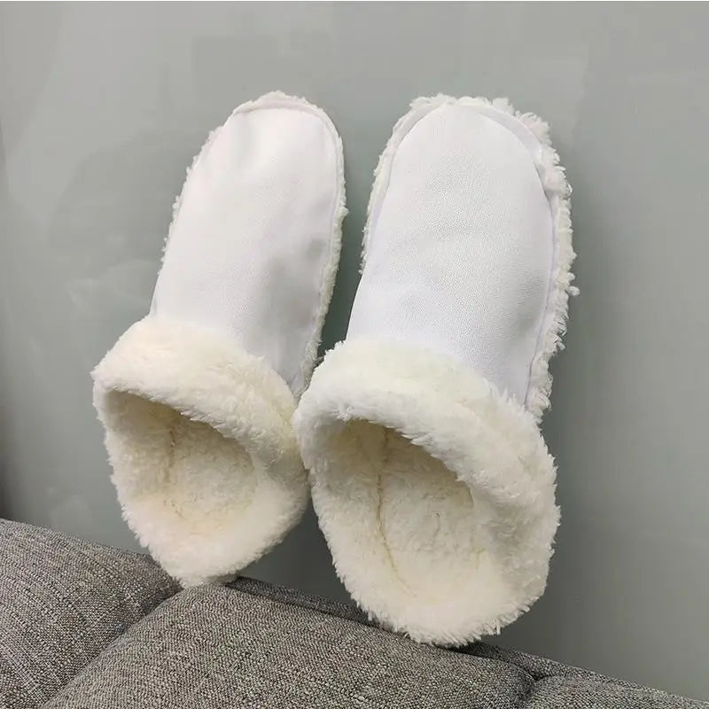 Zapatillas peludas de invierno, plantillas de piel, zuecos para zapatos, forros para zapatos, cubierta de felpa gruesa suave extraíble, forro cálido, 2024
