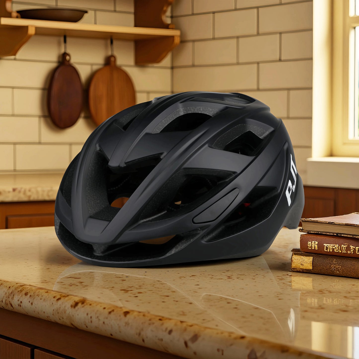 PJT-casco de ciclismo para hombre y mujer, casco ultraligero moldeado integralmente para bicicleta de montaña y carretera