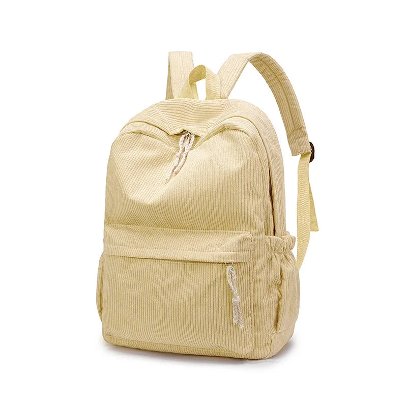 Mochila escolar personalizada, nuevas mochilas de moda para niños, estudiantes, pana, nombre único, bolsas de viaje de gran capacidad, mochila de senderismo