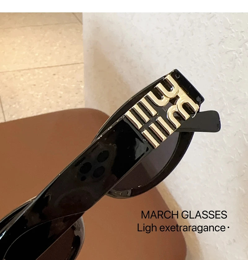 2024 nuevas Gafas De Sol ovaladas De moda para hombres y mujeres, Gafas De Sol modernas para mujeres, Gafas De Sol Retro Premium, Gafas De Sol UV400