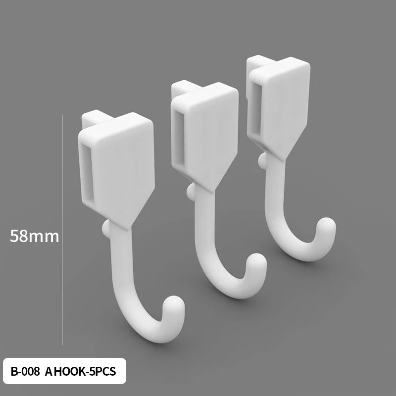 Kit organizador de pared combinado con tablero perforado DIY: paneles colgantes modulares, instalación sin perforaciones, ideal para exhibición de pared de habitaciones artesanales