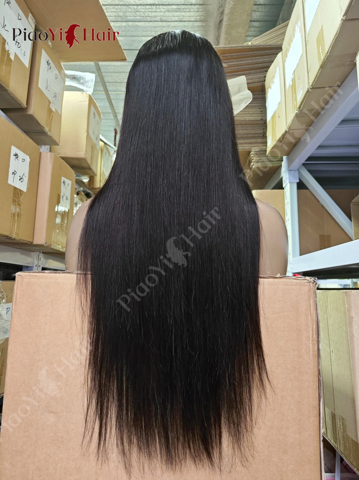 Peluca de cabello humano con encaje Frontal HD 13X6 de 30 pulgadas, peluca Frontal de encaje transparente HD recta, cabello humano brasileño de 210% de densidad