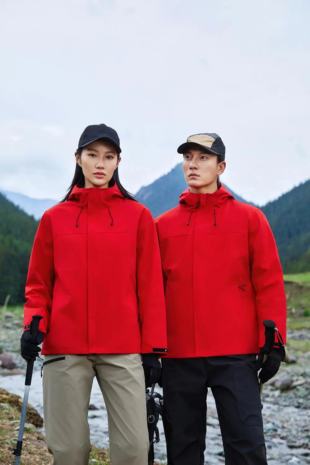 Chaqueta de invierno con calefacción de grafeno, abrigo de esquí impermeable a prueba de viento, Parka de montañismo con aislamiento de algodón, logotipo personalizado gratis